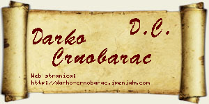 Darko Crnobarac vizit kartica